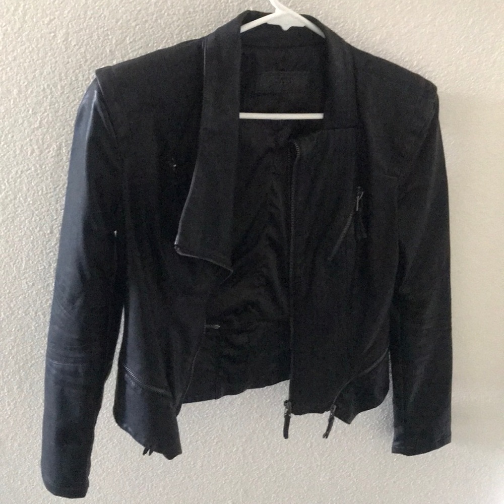 Blank NYC Faux leather jacket
